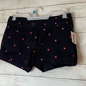Nwt British khaki navy w/ pink polkadots s…
